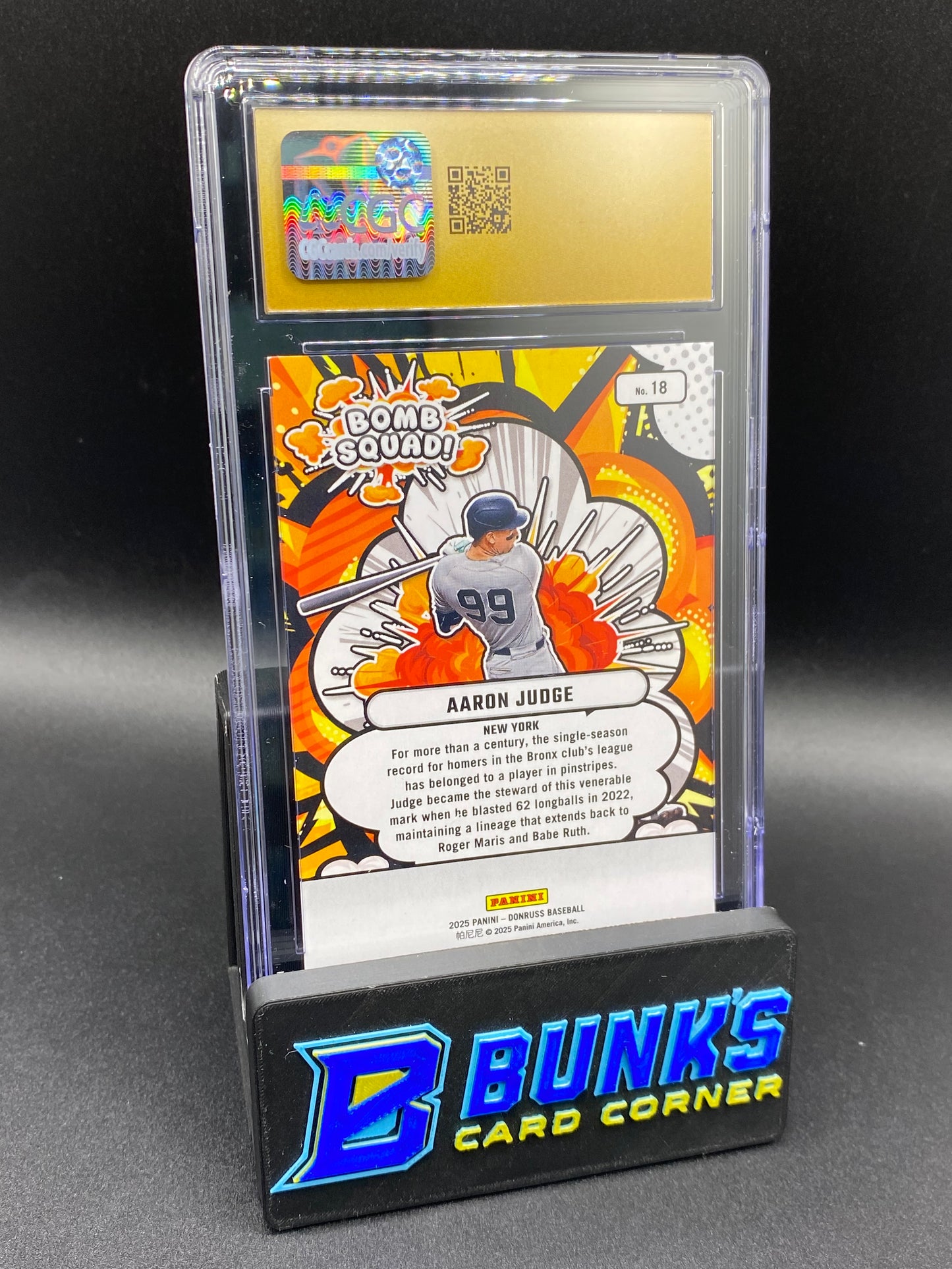 2025 Aaron Judge B Squad! SGC PRISTINE 10