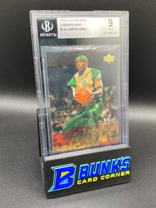 2003-04 Lebron James Lebron's Diary Beckett 9
