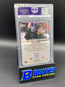 2023 Connor Bedard Game Dated Moments PSA 9