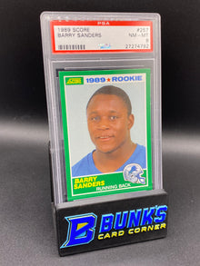 1989 Barry Sanders PSA 8