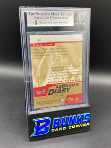 2003-04 Lebron James Beckett 9