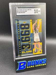 2024 Caitlin Clark Record Breaker SGC 10