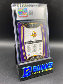 2020 Justin Jefferson White CGC 9