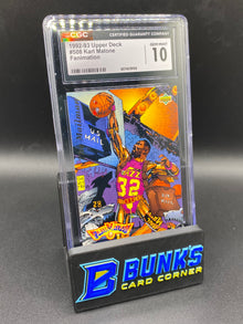 1992-93 Karl Malone Fanimation CGC 10