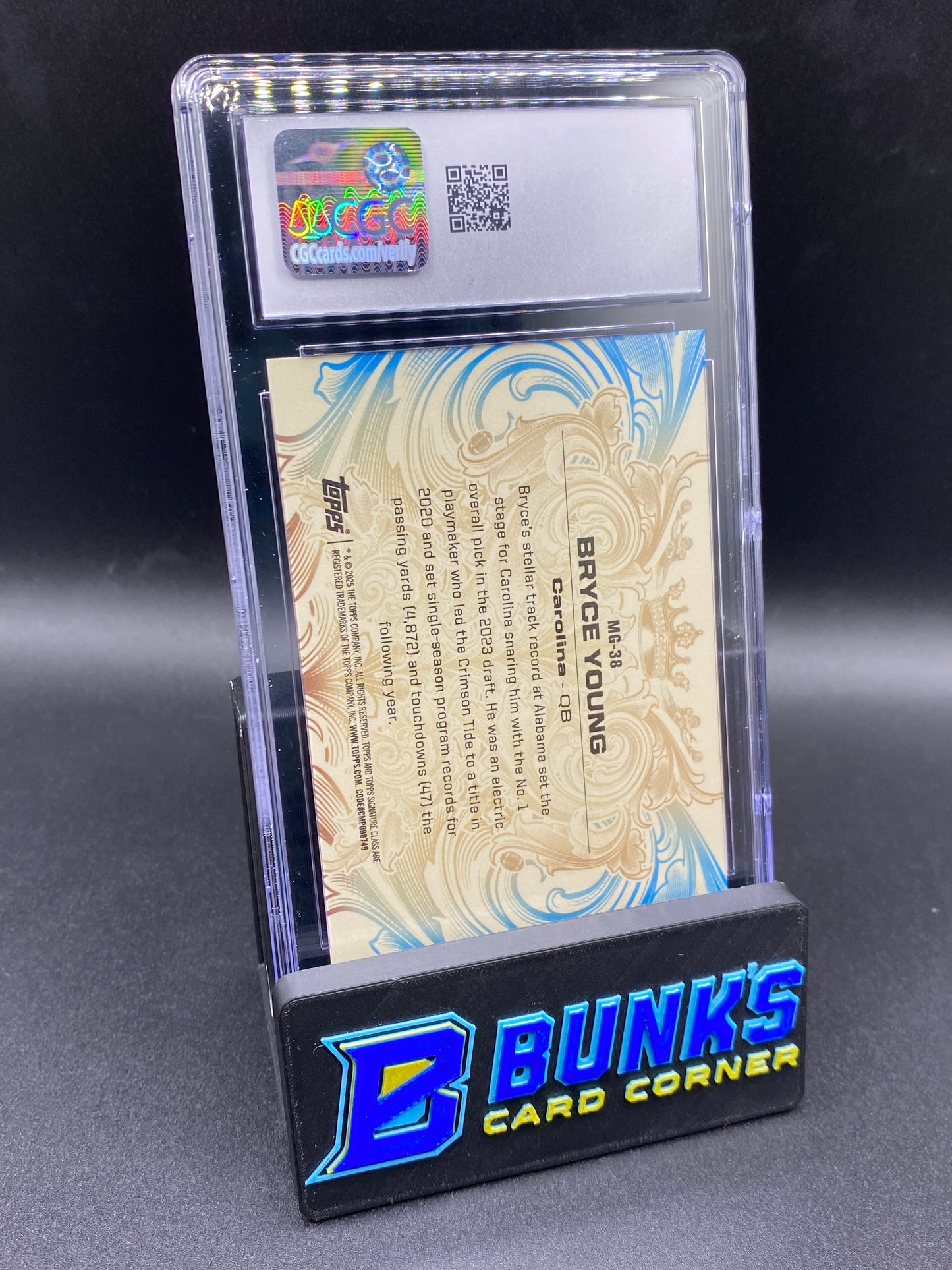 2024 Bryce Young Monarchs of the Game SGC 10