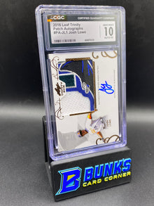 2016 Josh Lowe Patch Auto CGC 10/10