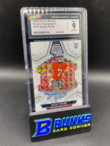 2024 Bucky Irving Rookie Auto CGC 9/9 Rc