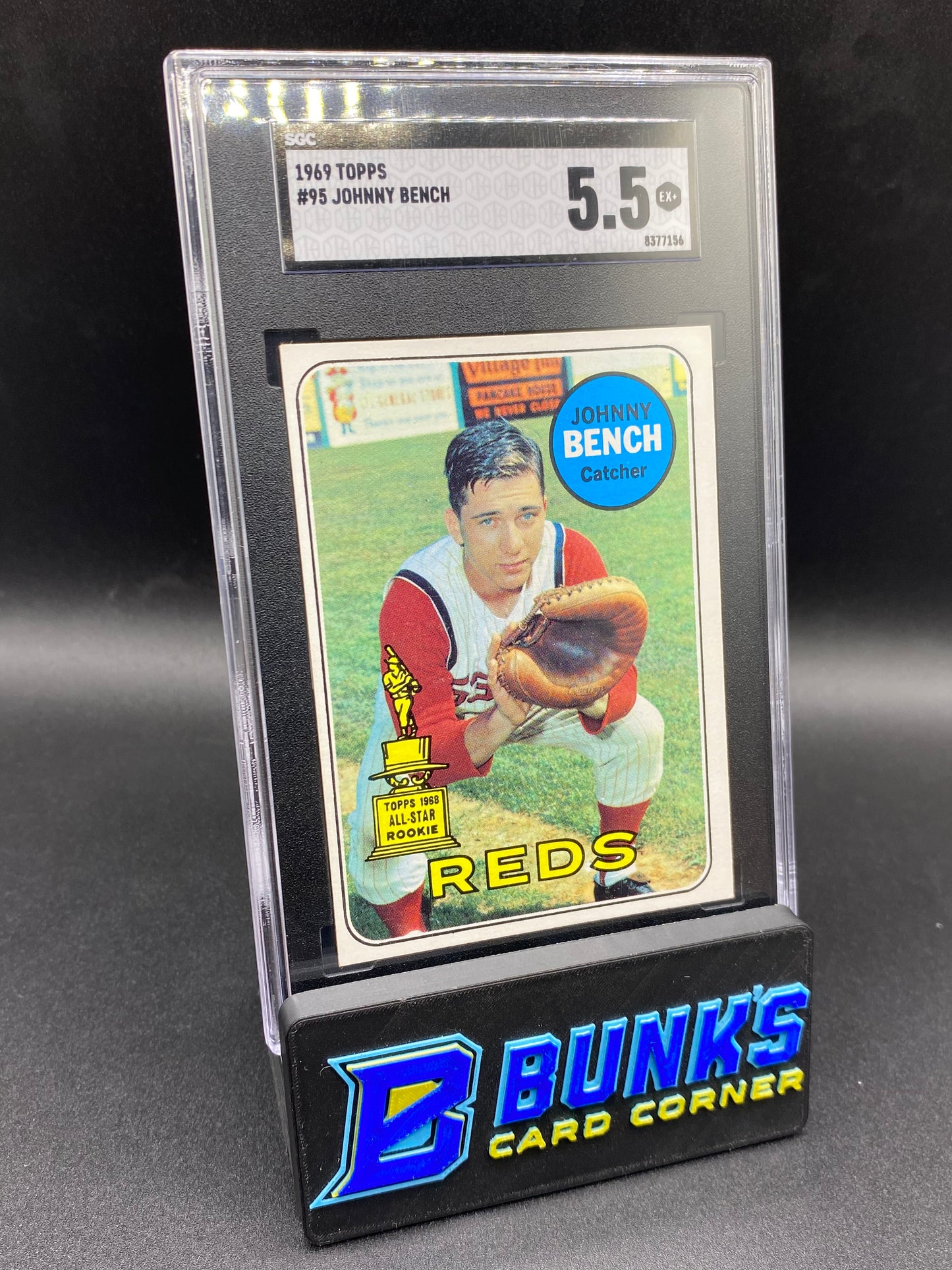 1969 Johnny Bench SGC 5.5 HOF