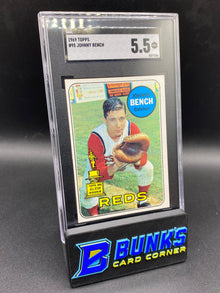 1969 Johnny Bench SGC 5.5 HOF