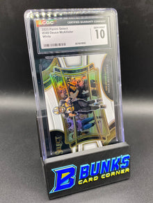 2023 Deuce McAllister White 35/35 CGC 10