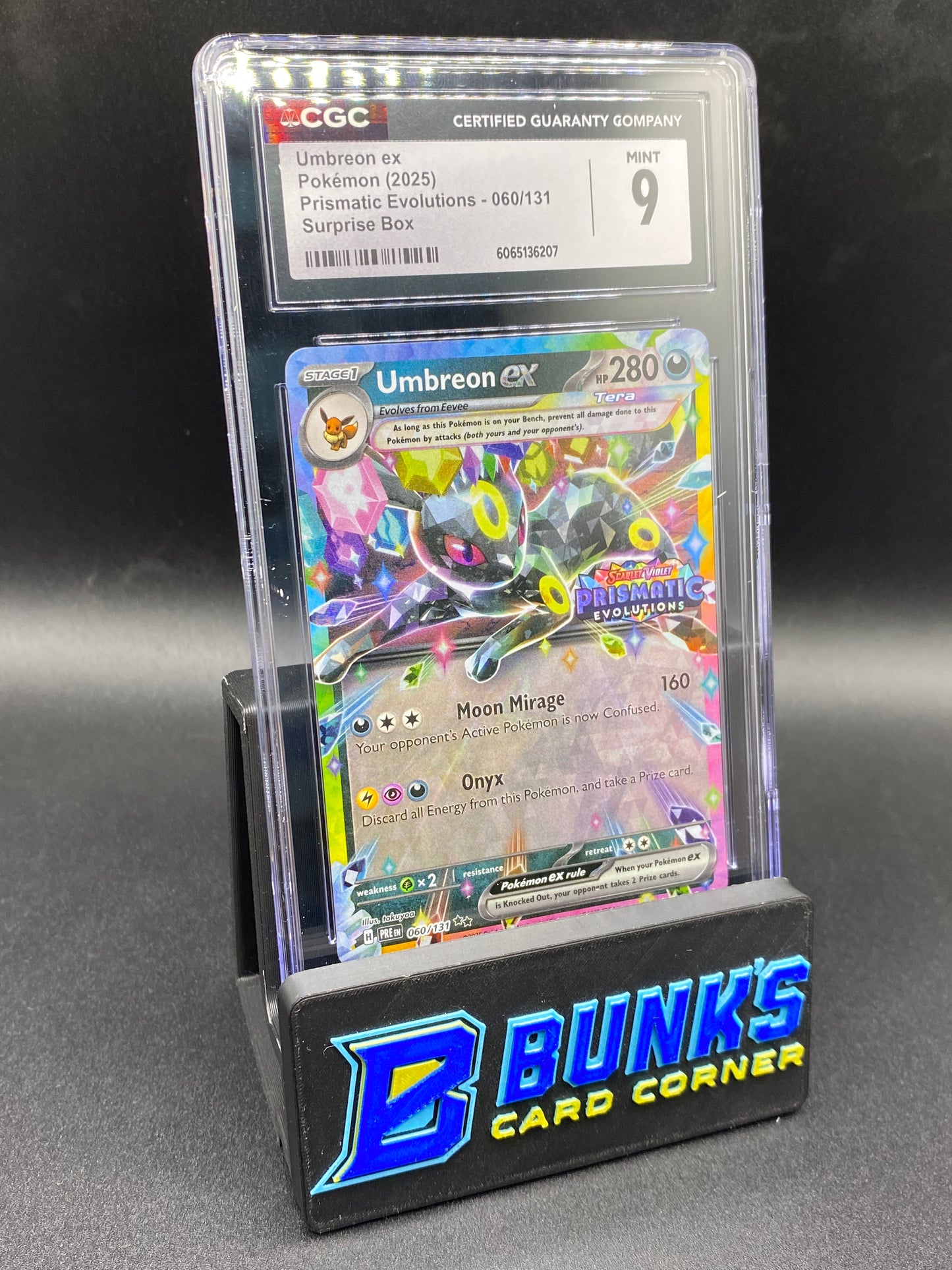 Umbreon Ex Surprise Box Stamp CGC 9