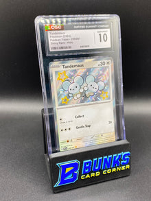 Tandemaus Shiny Rare Paldean Fates CGC 10