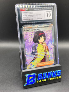 Erika's Invitation Ultra Rare 151 CGC 10