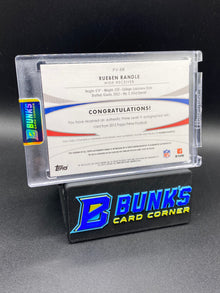 Rueben Randle Topps Prime Patches Auto 8/15