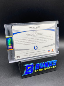 Dwayne Allen Topps Prime Patches Rc