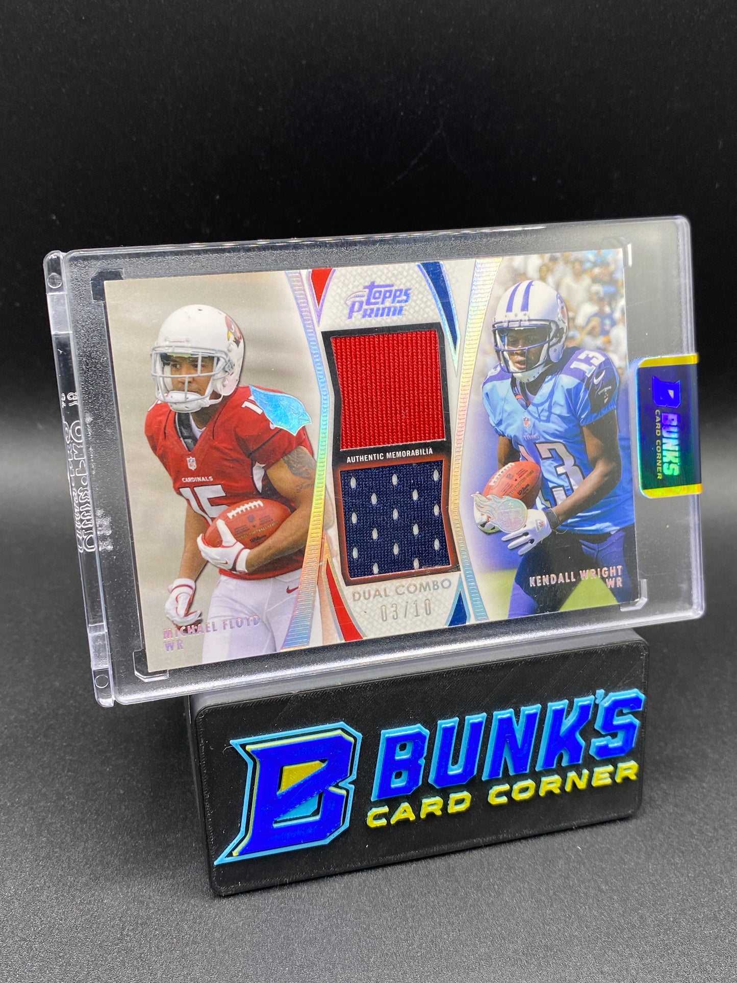 Michael Floyd & Kendall Wright Dual Combo Topps Prime 3/10