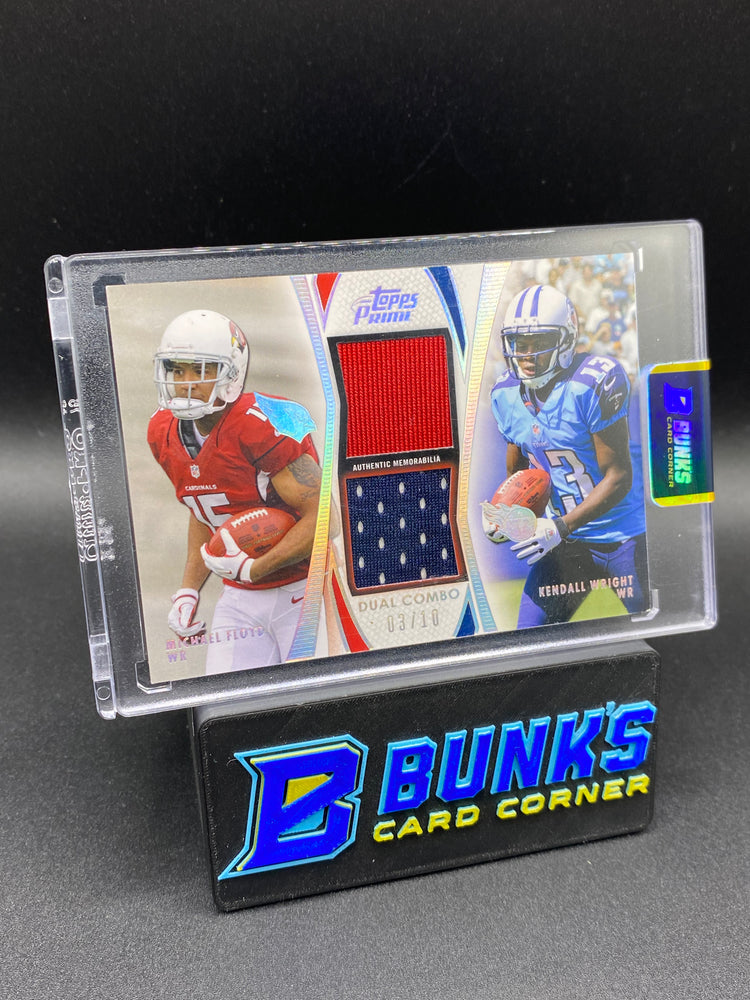 Michael Floyd & Kendall Wright Dual Combo Topps Prime 3/10