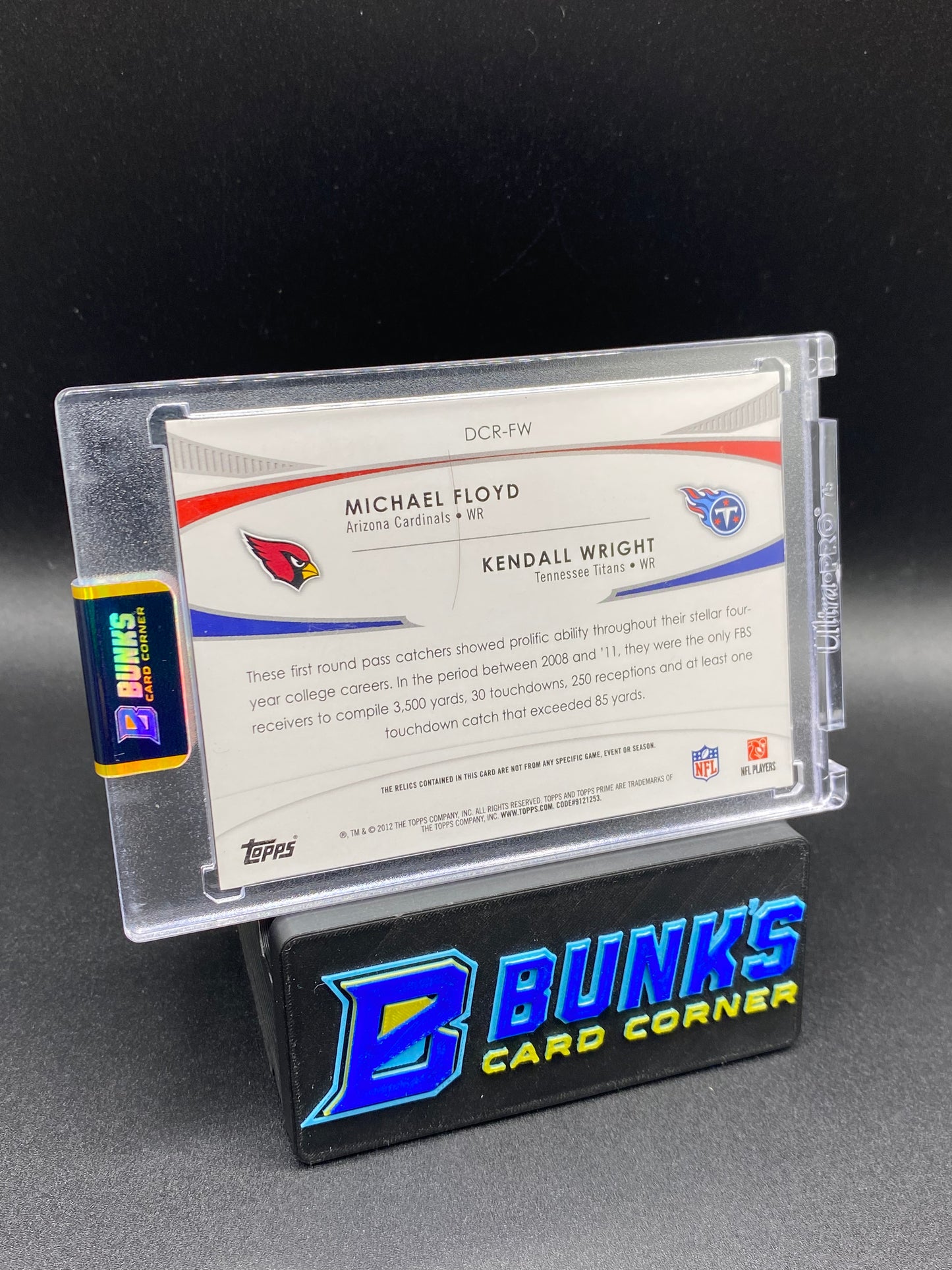 Michael Floyd & Kendall Wright Dual Combo Topps Prime 3/10