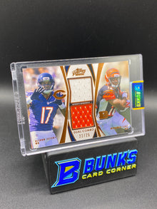 Alshon Jeffery & Mohamed Sanu Dual Combo Topps Prime 22/25