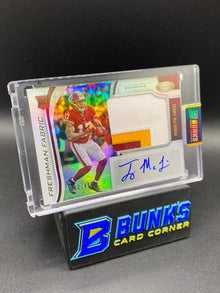 Terry McLaurin Auto Freshman Fabric Rc 88/499