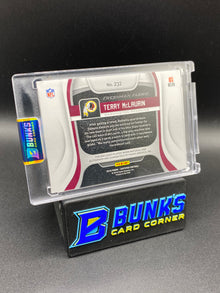 Terry McLaurin Auto Freshman Fabric Rc 88/499