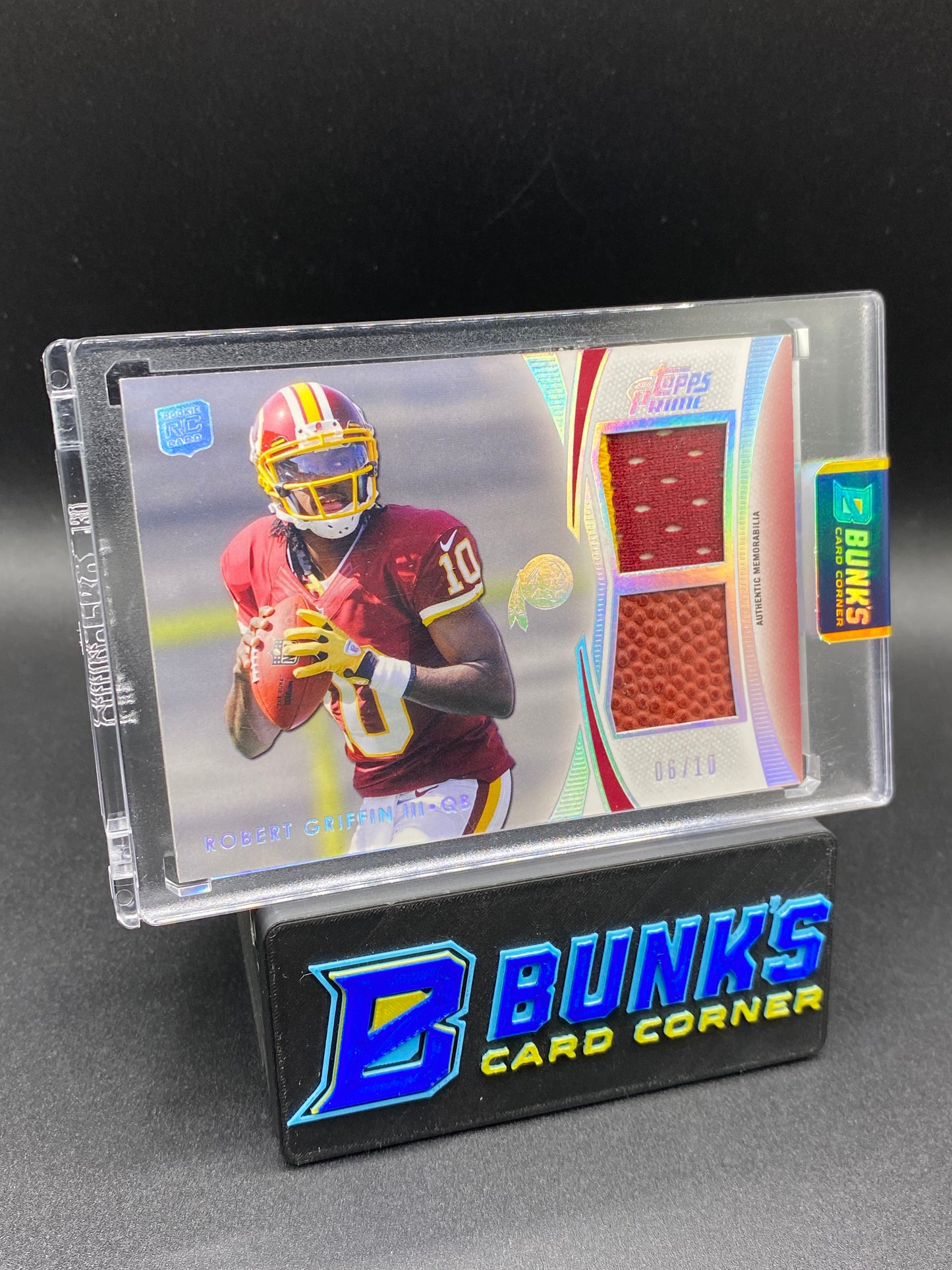 Robert Griffin III Topps Prime Patches 6/10