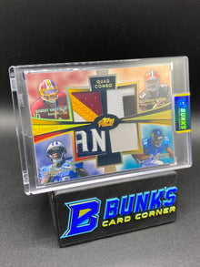 Robert Griffin III & Brandon Weeden & Kendall Wright & Justin Blackmon Topps Prime Quad Patch 1/1