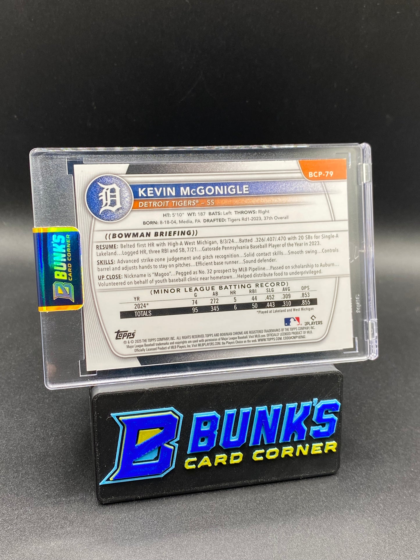 Kevin McGonigle Purple Ref. 134/250