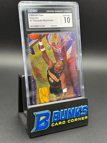1994-95 Dikembe Mutombo Rejector Flair CGC 10 3/6