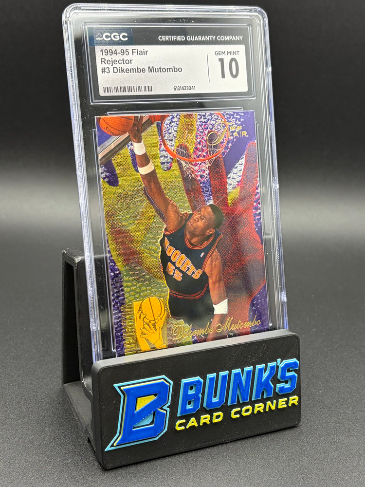 1994-95 Dikembe Mutombo Rejector Flair CGC 10 3/6