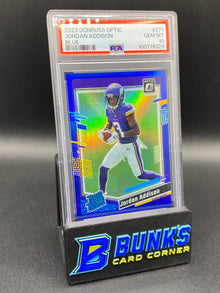 2023 Jordan Addison Blue PSA 10