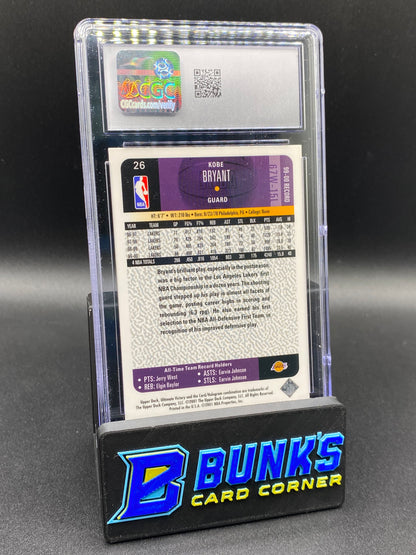2000-01 Kobe Bryant CGC 9
