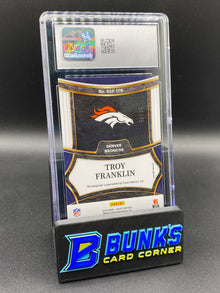 2024 Troy Franklin Maroon Auto 58/75 CGC 10/10