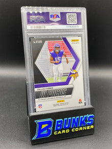 2024 Dallas Turner In Focus Auto  PSA 9