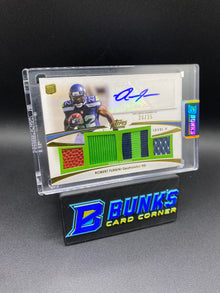 Robert Turbin Auto Topps Prime Patches 20/25  Rc