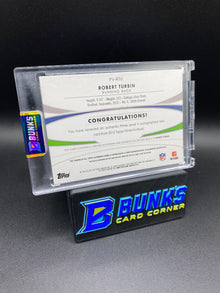 Robert Turbin Auto Topps Prime Patches 20/25  Rc