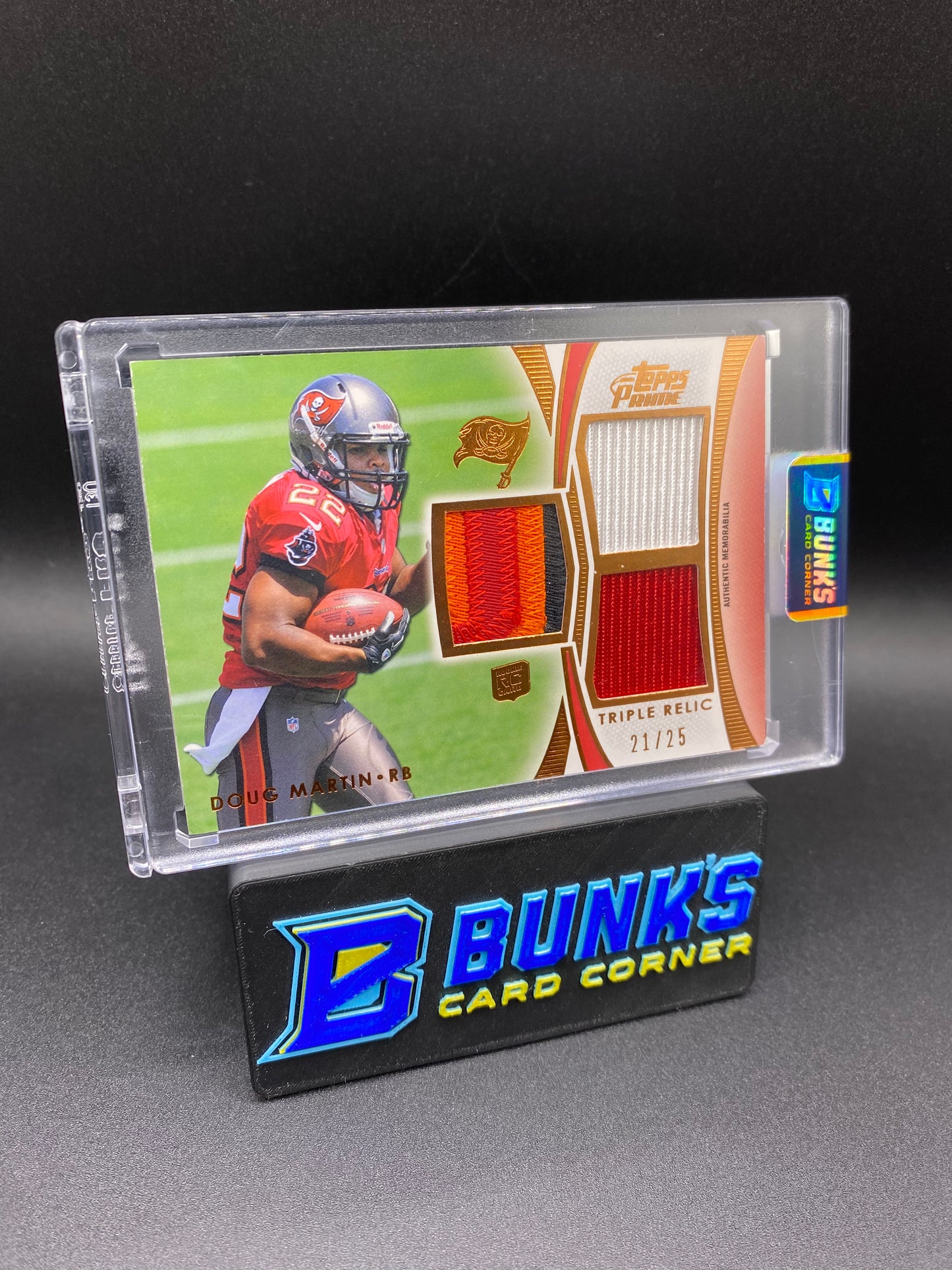 Doug Martin Topps Prime Patches 21/25 Rc