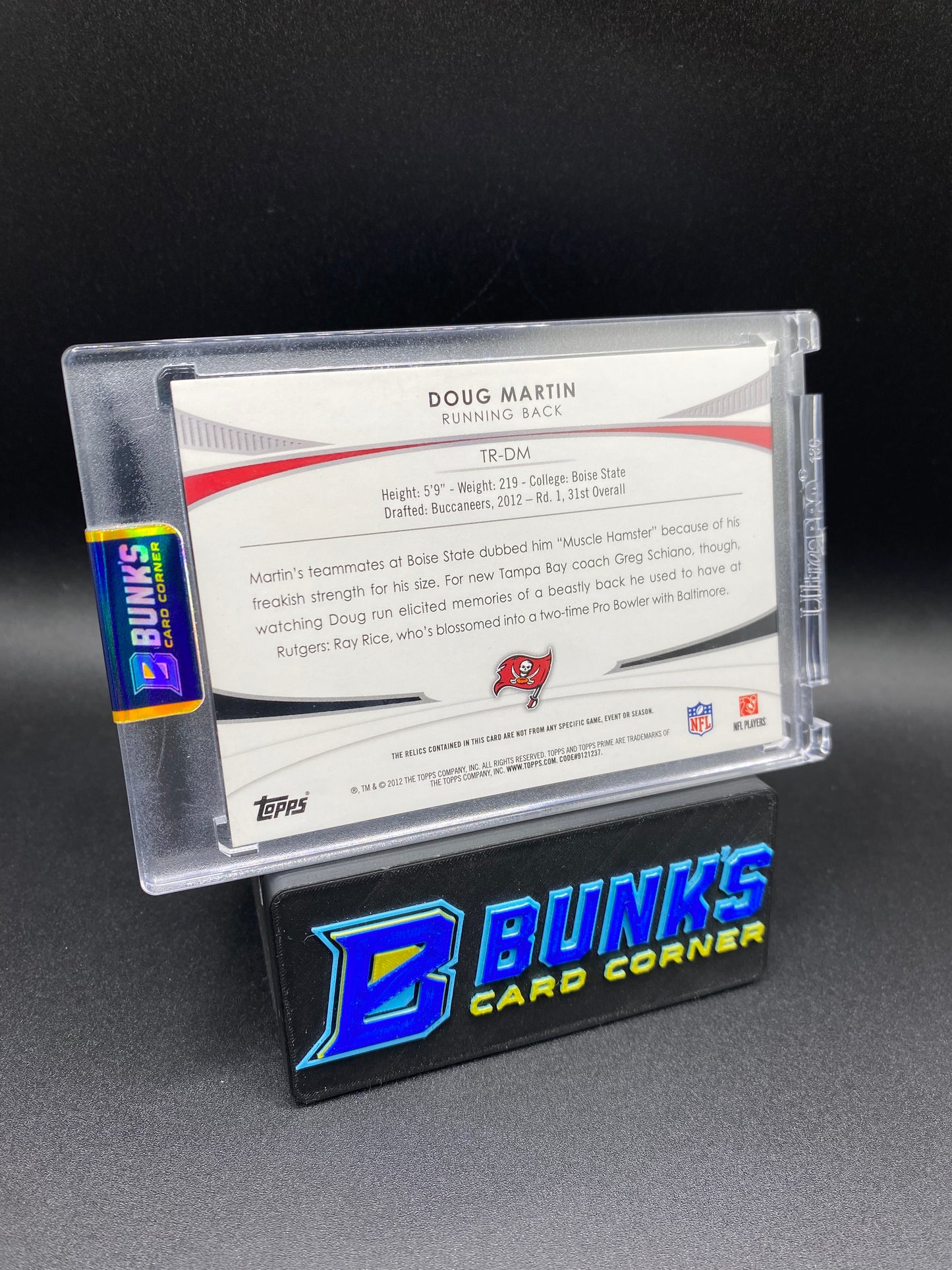 Doug Martin Topps Prime Patches 21/25 Rc