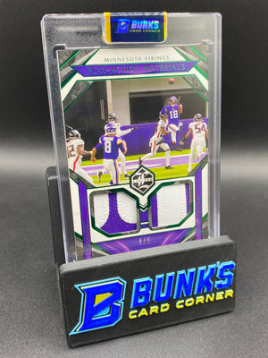 Justin Jefferson & Kirk Cousins Play-Action Materials 4/5