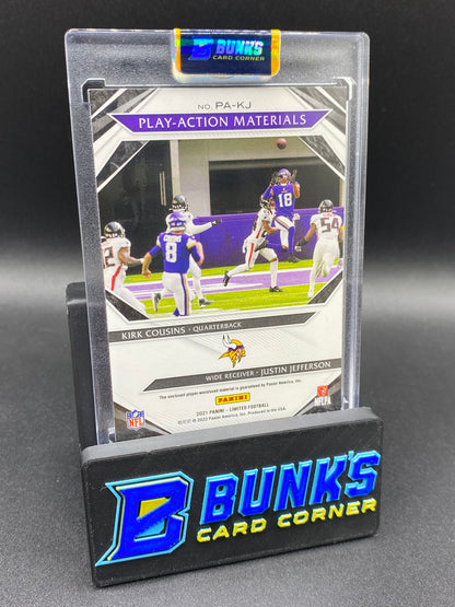 Justin Jefferson & Kirk Cousins Play-Action Materials 4/5
