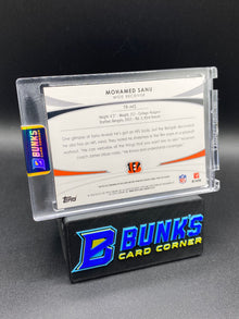 Mohamed Sanu Topps Prime Patches Auto 6/10 Rc