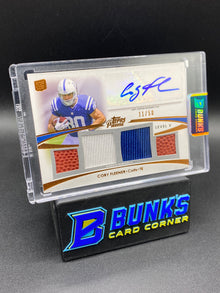 Coby Fleener Topps Prime Patches Auto 11/50 Rc