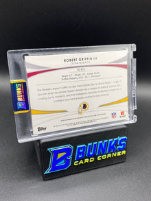 Robert Griffin III Topps Prime Patches 18/25 Rc
