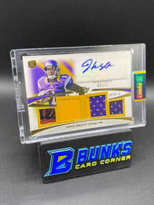 Jarius Wright  Auto Topps Prime Patches 9/25  Rc