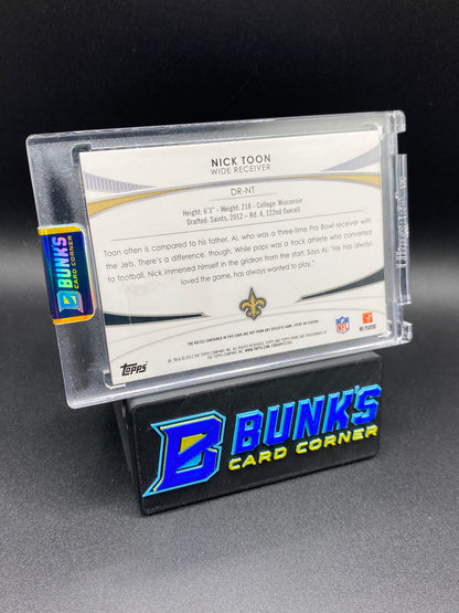 Nick Toon Topps Prime Patches 2/10 Rc