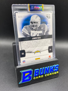 Junior Seau Fabric of the Game 29/199 Game Worn