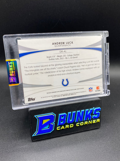 Andrew Luck Topps Prime Patches 8/10 Rc