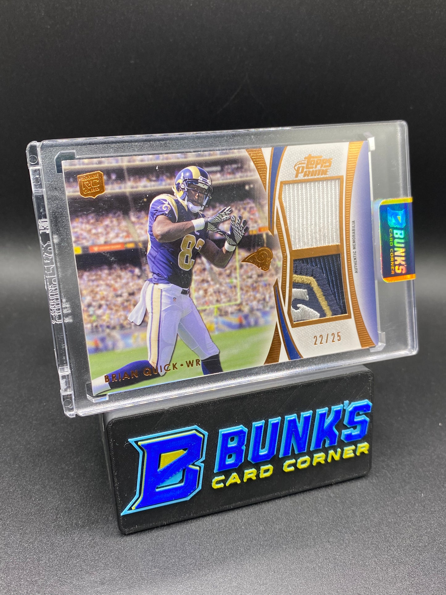 Brian Quick Topps Prime Patch 22/25