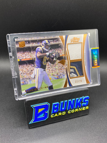 Brian Quick Topps Prime Patch 22/25