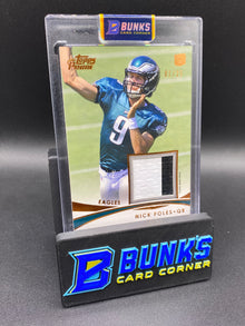 Nick Foles Topps Prime Patch 1/25